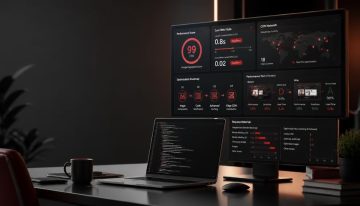 Corporate website design guide by Phase3Web showing a professional business homepage layout
